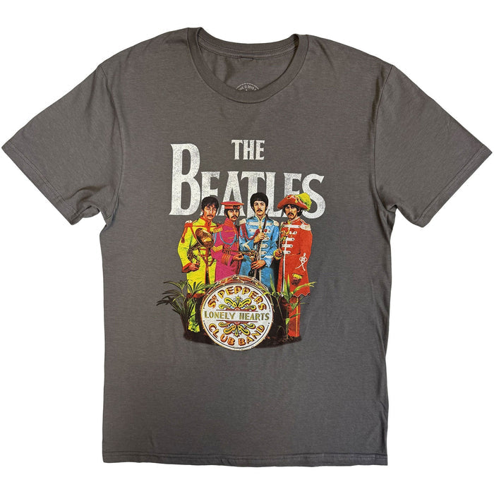 THE BEATLES - SGT PEPPER - T-Shirt Grey