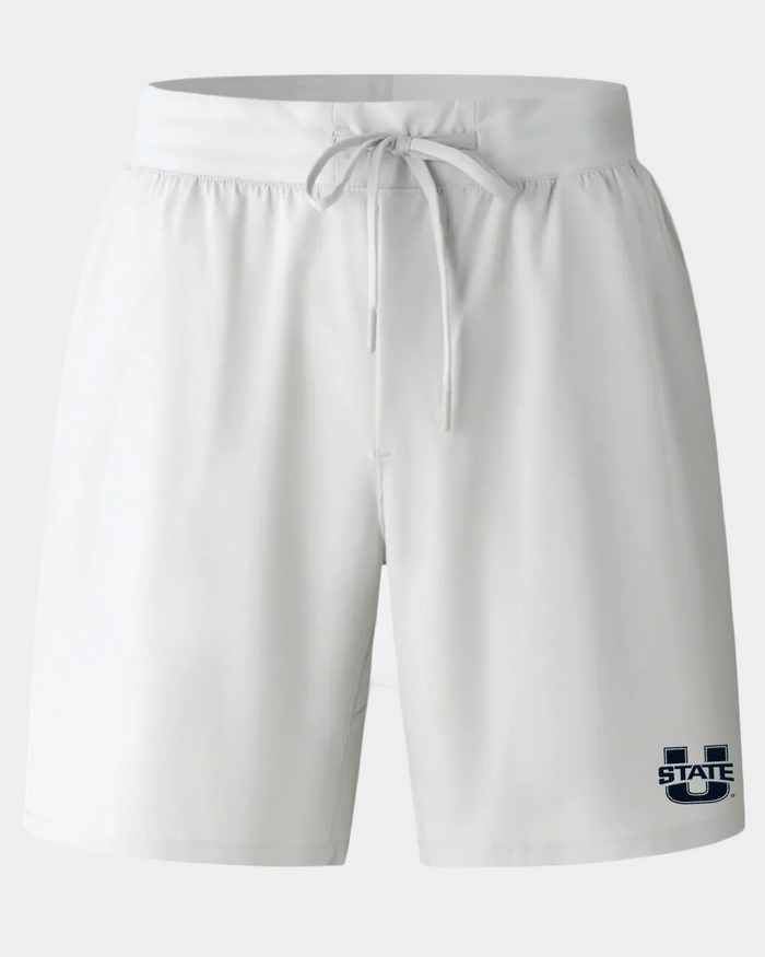 USU Criterion 2.0 Light Grey Performance Workout Short