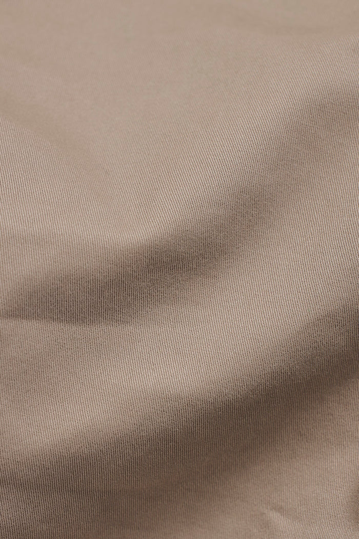 Athletic Fit Cotton Stretch Chino Pants in Stone