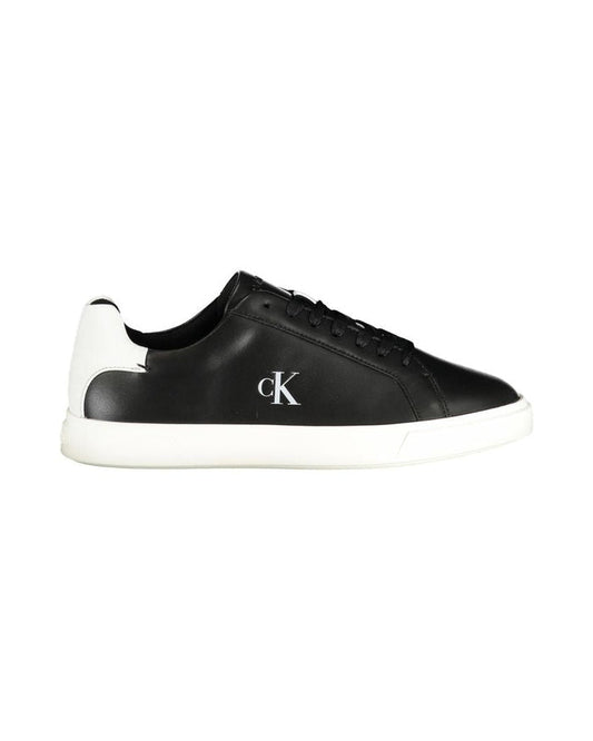 Calvin Klein Black Polyurethane Women Sneaker