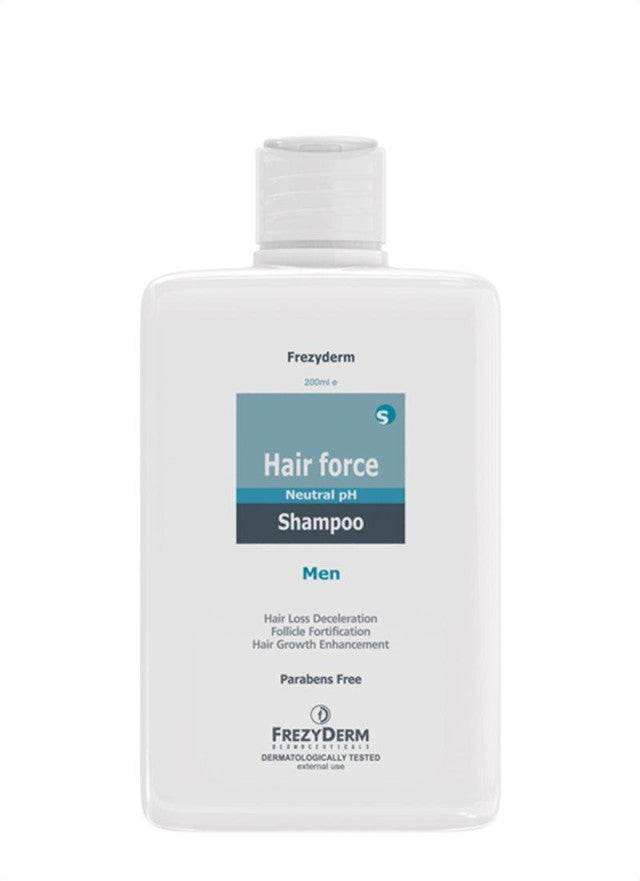 Frezyderm Hair Force Shampoo Men Τριχοτονωτικό Σαμπουάν για την Ανδρική Τριχόπτωση, 200ml