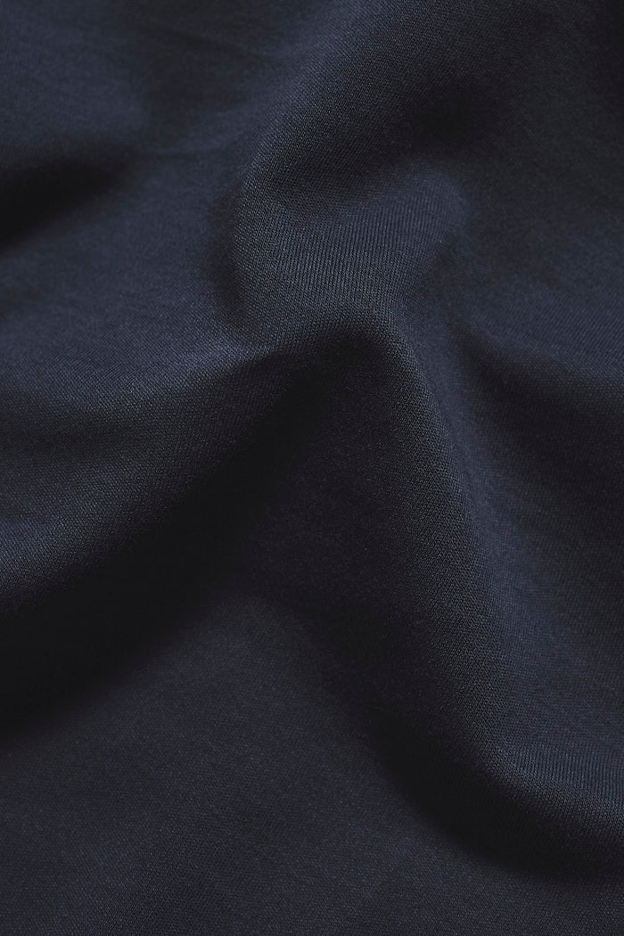 Interlock Jersey T-Shirt in Navy