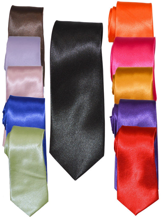 RST - MICROFIBER SOLID TIES - VARIOUS COLORS