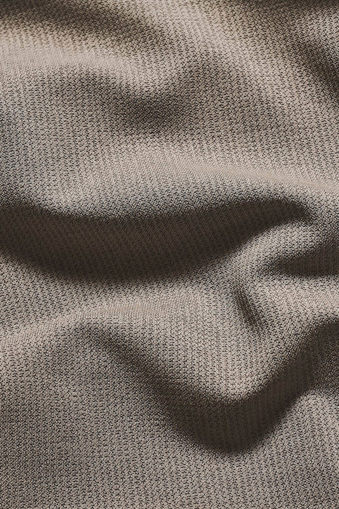 Textured Jersey T-Shirt in Dark Stone - TAILORED ATHLETE - USA