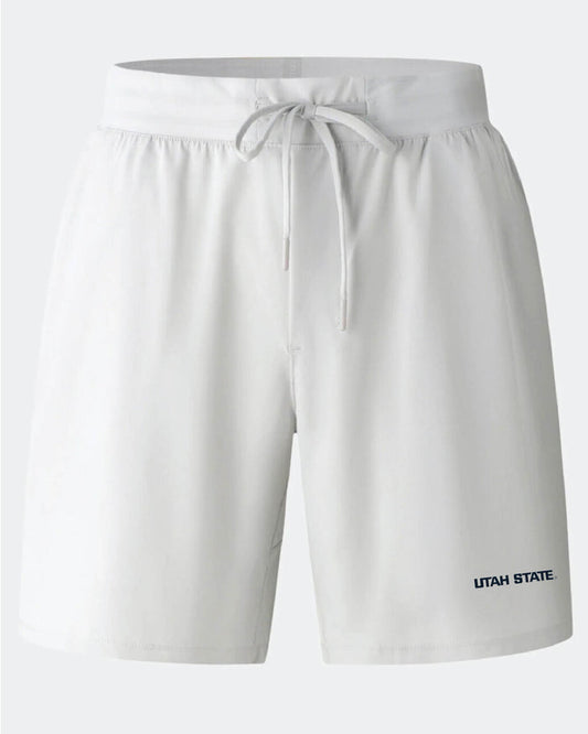 USU Criterion 2.0 Light Grey Performance Workout Short