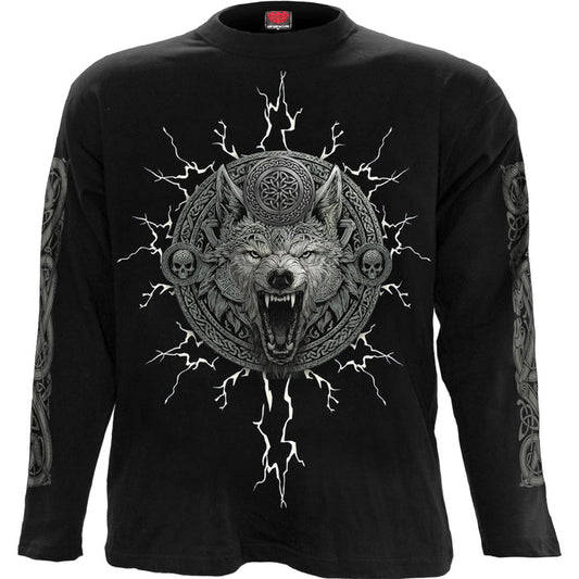 VALHALLA - Longsleeve T-Shirt Black
