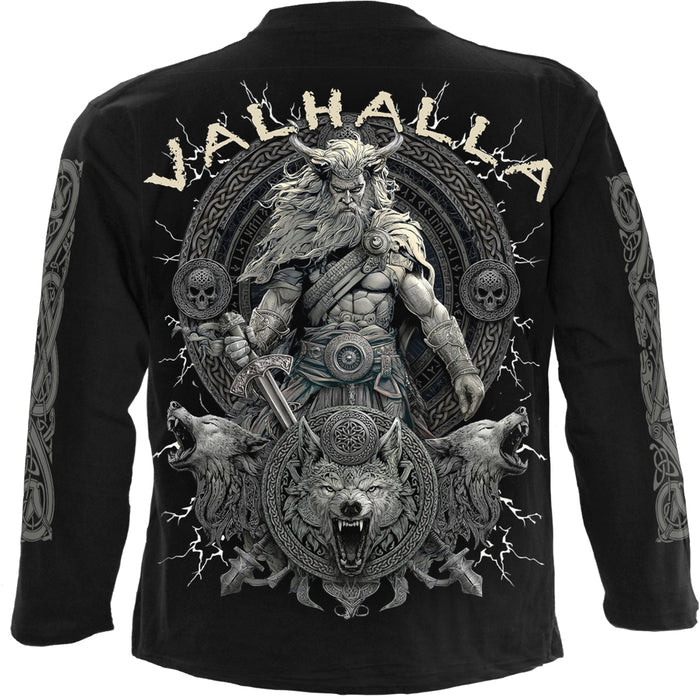 VALHALLA - Longsleeve T-Shirt Black