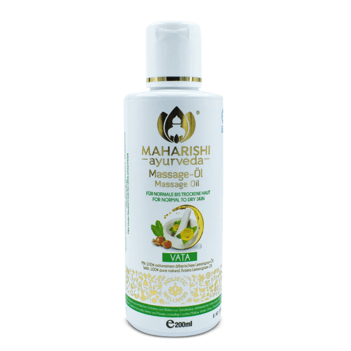 Vata Massage Oil - For normal to dry skin and mixed skin type (200 ml) - Maharishi Ayurveda India