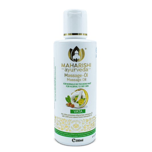 Vata Massage Oil - For normal to dry skin and mixed skin type (200 ml) - Maharishi Ayurveda India