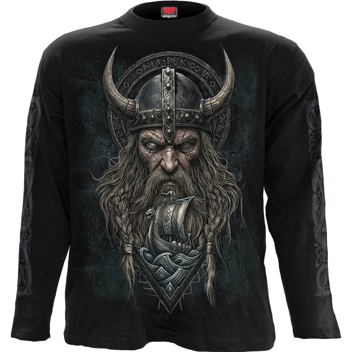 VIKING NORSEMAN - Longsleeve T-Shirt Black