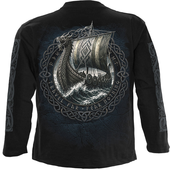 VIKING NORSEMAN - Longsleeve T-Shirt Black